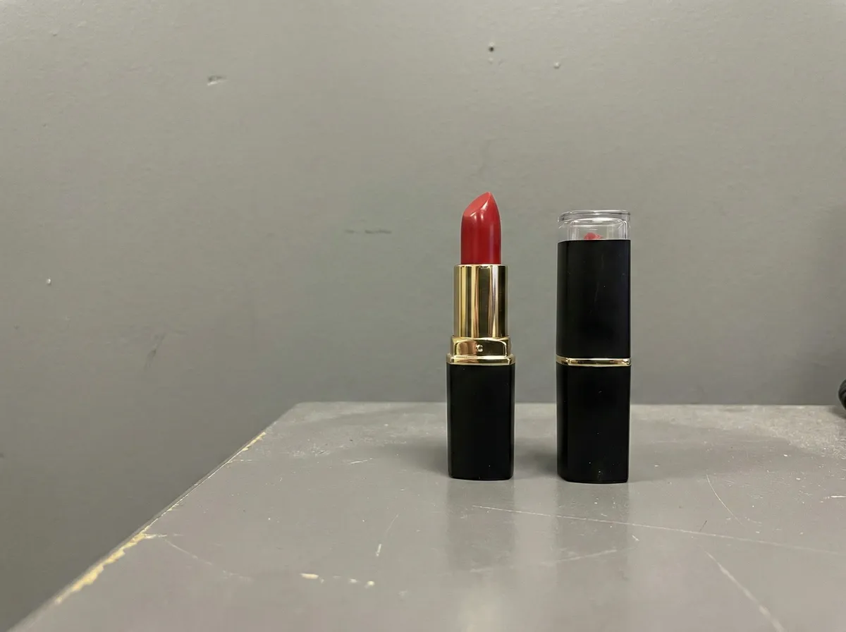 Cosmetics product with plain background