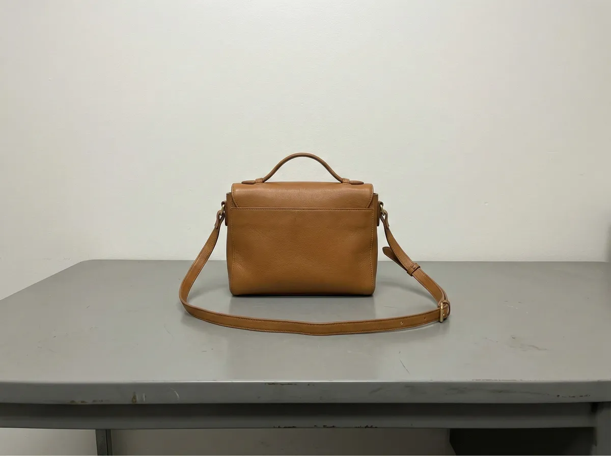 Handbag with plain background