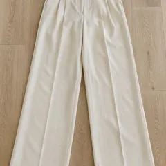 Cream trousers