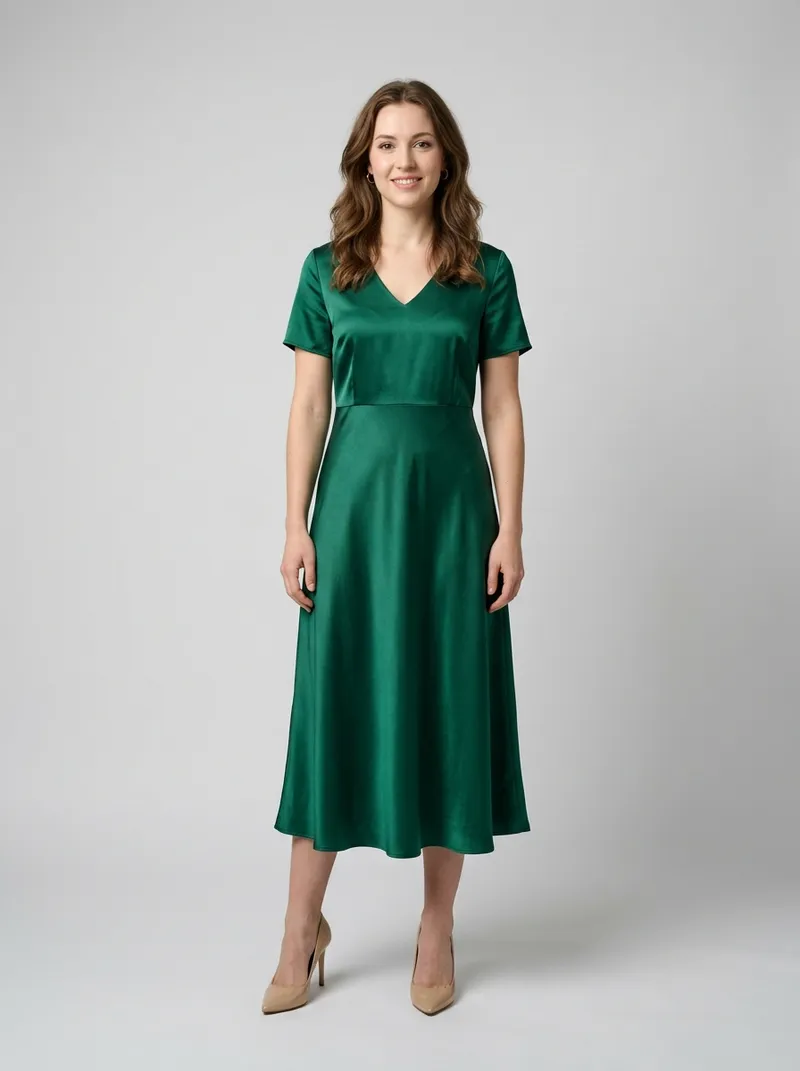 Selected source: Green Dress
