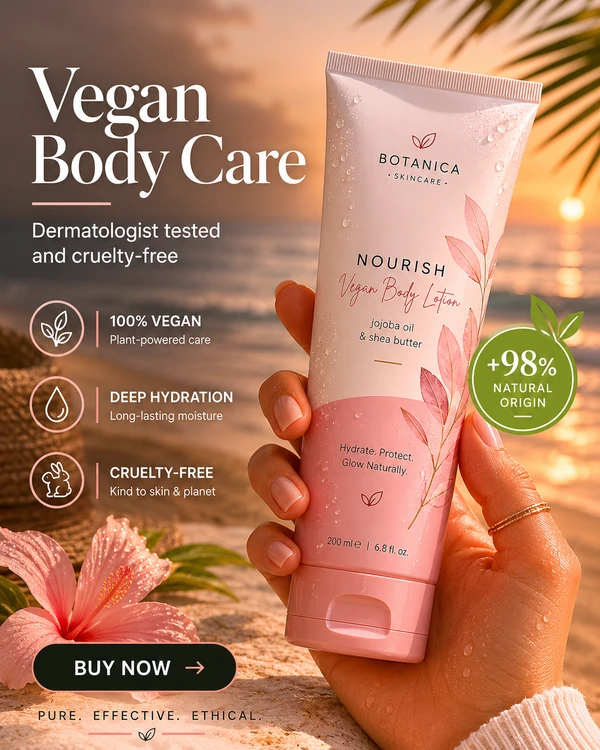 Vegan Body Care ad preview