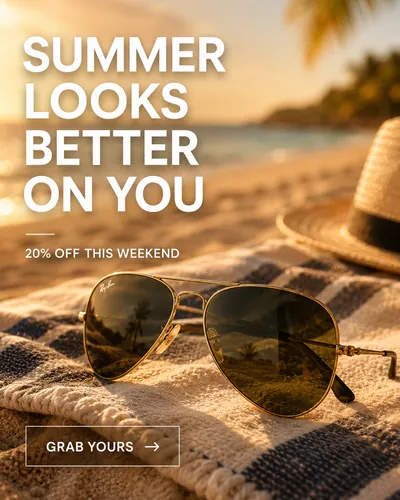 Retarget ad example