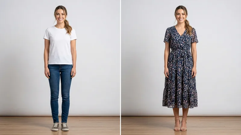 Dress Models in New Outfits