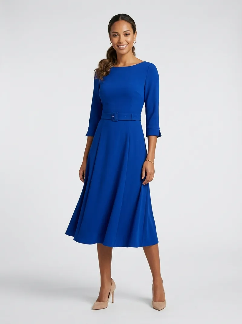 Photo before AI edit: Make the dress red